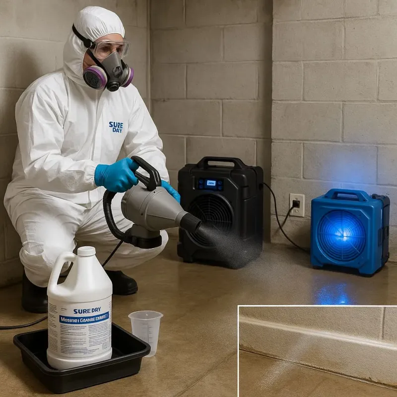 Sanitization and Odor Removal process in Austintown, OH