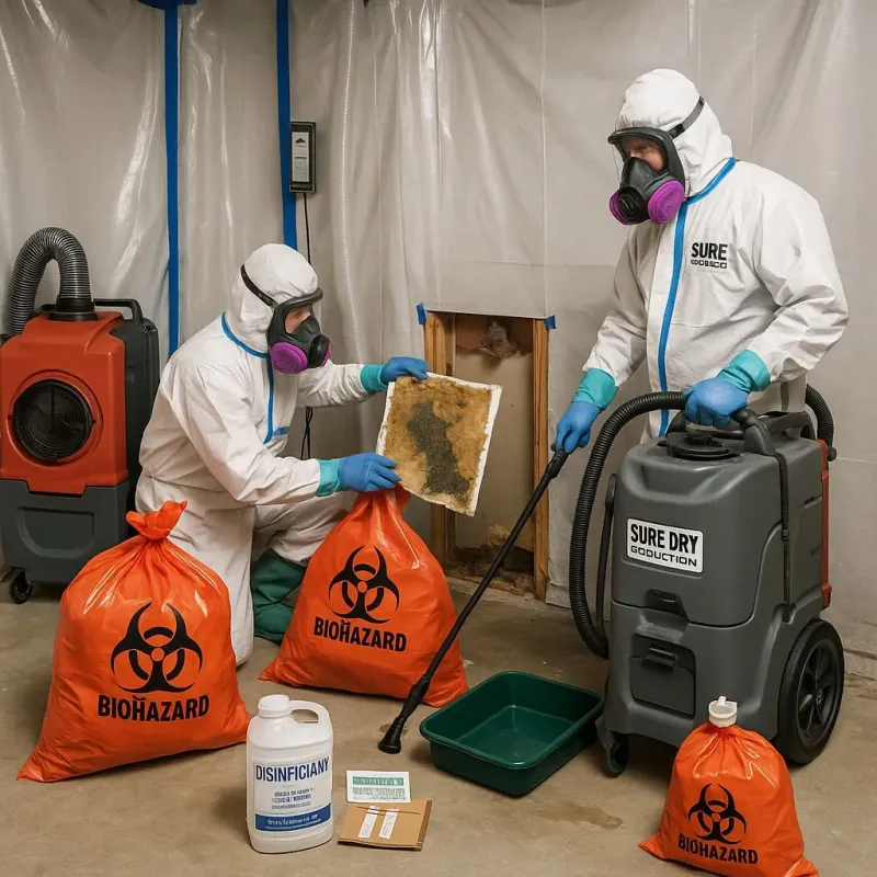 Contaminated Water Handling Protocols process in Austintown, OH