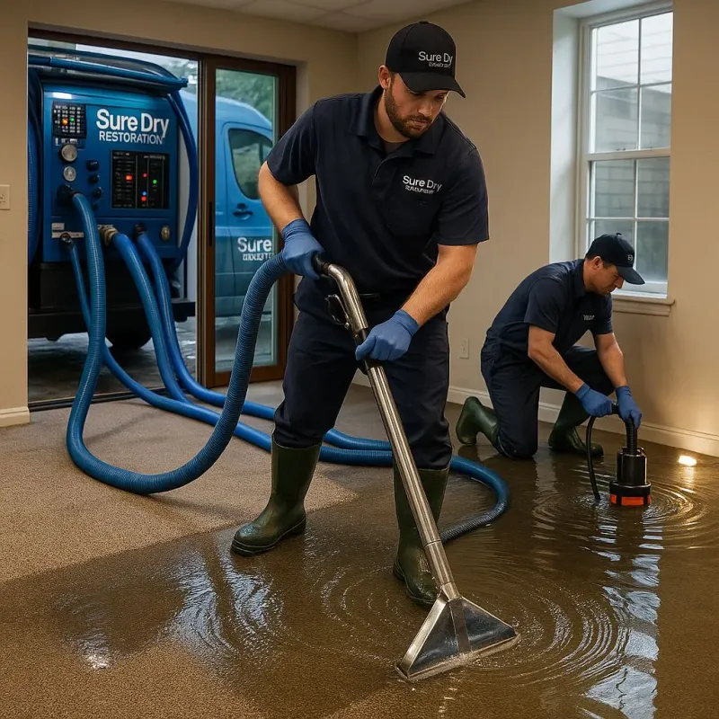 Water Extraction and Removal process in Austintown, OH